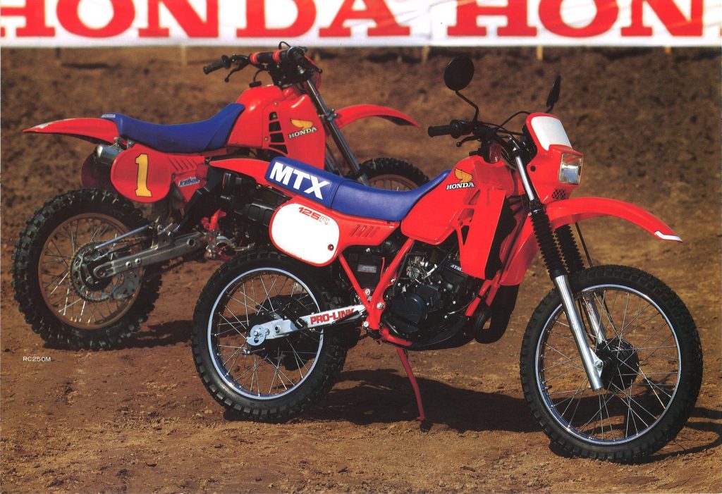 HONDA MTX125R
