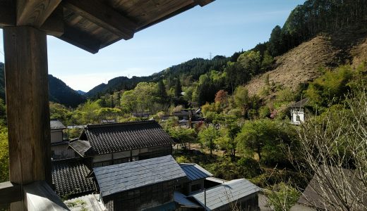 笑美亭 春の山